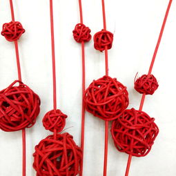 青雅工藝品 廠家直銷葫蘆串藤球，點(diǎn)綴家居與酒店裝飾